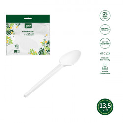 Cucharilla Desechab Pla B/50 13,5 Cm