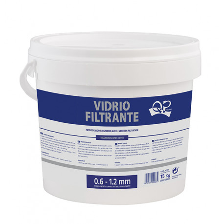 Vidrio Filtrante 0,6-1,2 Mm 15 Kg