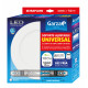 Foco Ilumin Downlight 18w 1500lm 6000k Ø22,5 Led Sup. Rdo Bl