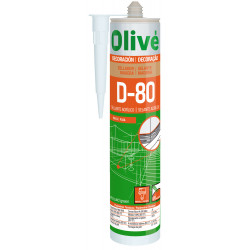 Masilla Acril Sellante Haya Madera Olive 300 Ml