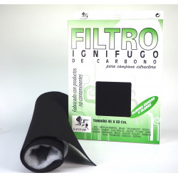 Filtro Campana Extractora 60x45cm Carbono Activado Ne Sanfor