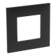 Marco Elec 10x10x1,9cm Emp 1 Elemento Abs Dark Valena Next L