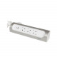 Base Multiple Elec Angulo Corner Revolution Legrand Aluminio