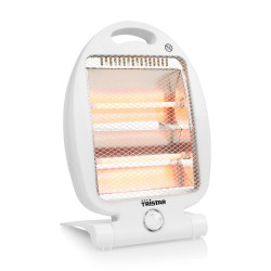 Estufa Elec. Vert 400/800w Cuarzo 2 Barras Bl Tristar