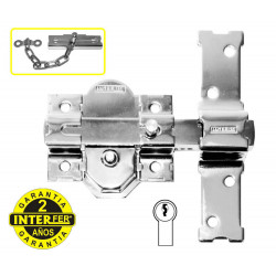 Cerrojo Sobr. 31 Cromado Gama V 86mm Bomb. 70mm Ac Interfer