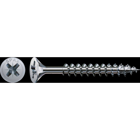 Tornillo Mad 5,0x50 Tr Spax Wirox 75 Pz Z2 C/plana