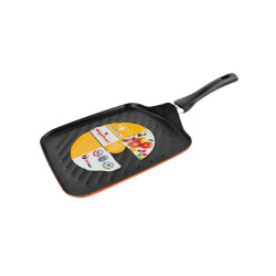Asador Coc Cuad 27cm Antiadh Todas Cocinas H.esmal Nar Valen