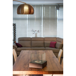 Biochimenea Sobremesa 30x30x30 Positano Met Ne Positano Ruby