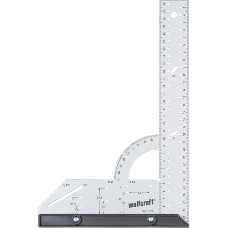 Escuadra Medic 200x300mm Multiusos Ac Gr Universal Wolfcraft