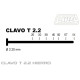 Clavo Clavad.neum Modelo T 64mm Dor Ct2264 Clavesa-atk 1.000