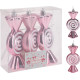 Adorno Navidad Caramelo Rosa Koopman 3 Pz