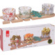 Vaso Nav. Con Tabla Koopman 4 Pz