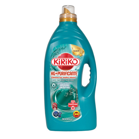 Detergente 3lt Gel Kiriko Premium Hg+purificante 10161909