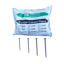 Punta C/plana Paquete 3 Kgs 18x80 Mm