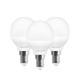 Bombilla Ilumin Esf. Led Garza E14 6w 470lm 4000k 3 Pz