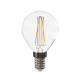 Bombilla Ilumin Esf. Led Filamento Garza E14 6w 810lm 2700k