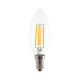 Bombilla Ilumin Vela Led Filamento Garza E14 4w 470lm 2700k