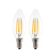 Bombilla Ilumin Vela Led Filamento Garza E14 4w 470lm 2700k