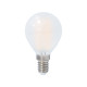 Bombilla Ilumin Esf. Led Filamento Opal Garza E27 4w 470lm 5