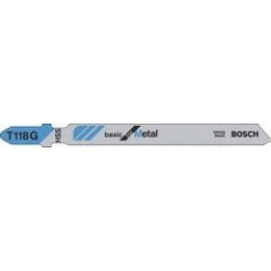 Hoja Sierra Bosch Calar Metal/chapa 0,5/1,5mm 2608631012 5 P