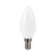 Bombilla Ilumin Vela Led Filamento Opal Garza E14 4w 470lm 5