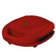 Sandwichera Roja Doble Placa Desmontable 750 W