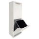 Cubo Bas. Recicl. 905x305x245 2 Compartimentos Ac Ecoclas Ar