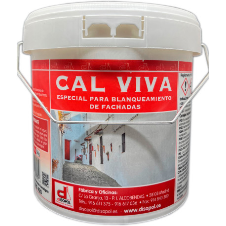 Cal Viva Desinfectante Piedra Disopol Cubo Ddcavi3k 3 Kg