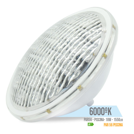 Bombilla Ilumin Led Par 56 18w 6000k Sumergible Abs Bl Rsr