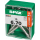 Tirafondo Cp Torx Wirox 6x70 Mm 2