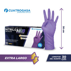 Guante Nitrilo Desechabl C/50 Xl
