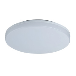 Aplique Exter. 28x5cm Led 18w 1800lm 4000k Ip54 Abs Bl Aspen