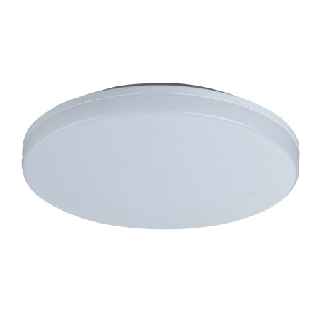 Aplique Exter. 33x5cm Led 24w 2400lm 4000k Ip54 Abs Bl Aspen