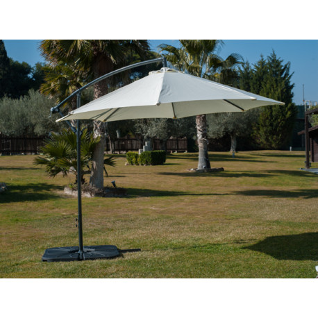 Parasol Lateral Aluminio Beige 3 M