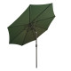 Parasol Aluminio Verde 3m