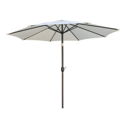 Parasol Aluminio Beige 3m