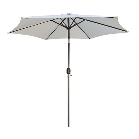 Parasol Aluminio Beige 2.5 M