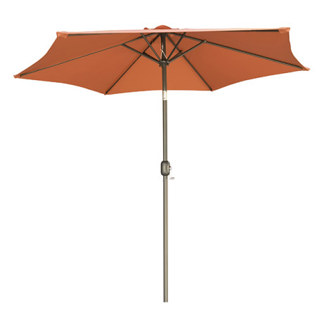 Parasol Aluminio Terracota 2.5 M