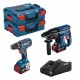Martillo 2j+atornillador 2b Lbox 18 V