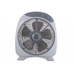 Ventilador Clima 30cm Suelo Box Plus Box Fan 40w 9685045