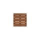 Loseta De Madera Bolenia Marron 50 X 50 Cm Espesor 36 Mm