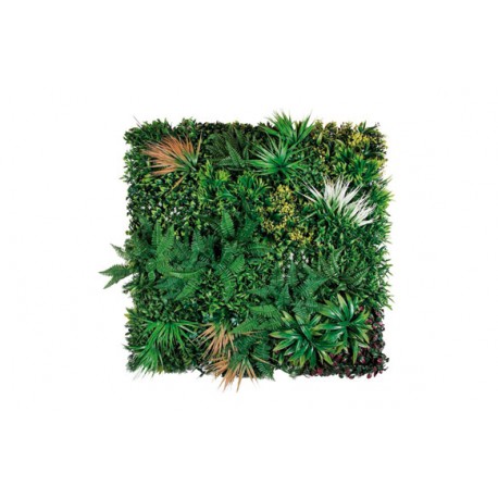 Jardin Vertical Artificial Sauvage 1 X 1 M