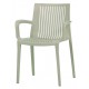 Silla Polipropileno Dallas Taupe