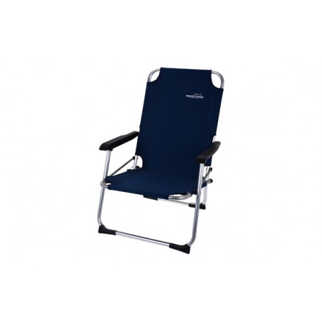 Silla Camping Pleglable Azul Oscuro 77 X 53 X 61 Cm