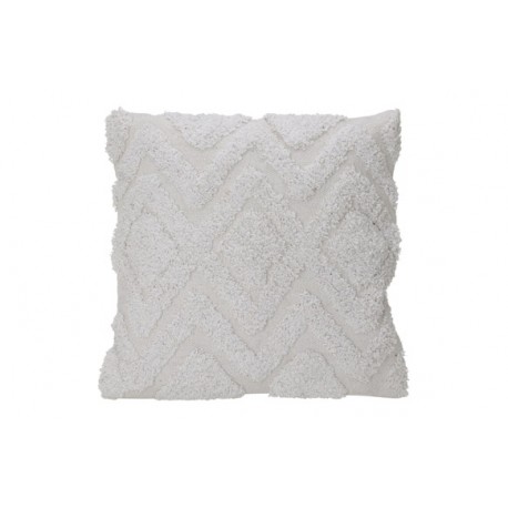 Cojin De Algodon 45 X 45 Cm Blanco