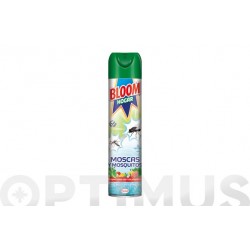 Insecticida Hogar Moscas Y Mosquitos Bloom 600 Ml