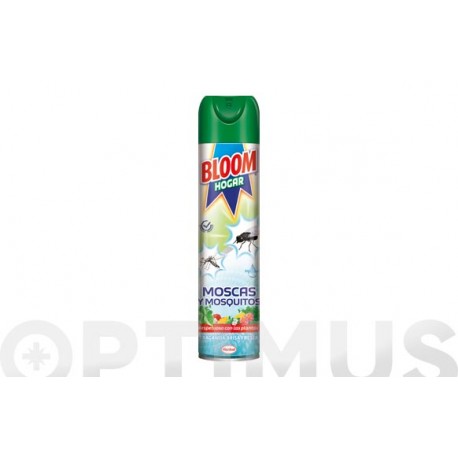 Insecticida Hogar Moscas Y Mosquitos Bloom 600 Ml