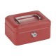 Caja Caudales Rojo 20x16x9cm