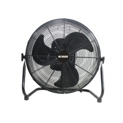 Ventilador Industrial Ø45cm 70w Oscilante Interno Negro