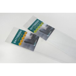 Protector Pared Transpar C/tornillo 120x80 Cm